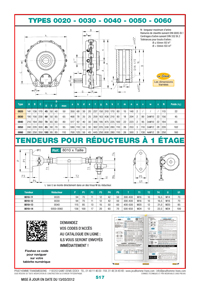 Réducteurs à deux étages