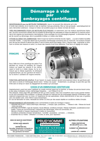 Embrayages centrifuges