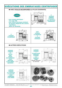 Embrayages centrifuges