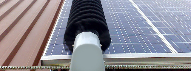 Chaîne BIATHLON pour le nettoyage de panneaux solaires