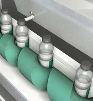 Vis d'archimède monoblocs en plastique