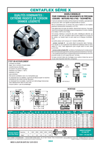 Page 344 : Centaflex série X