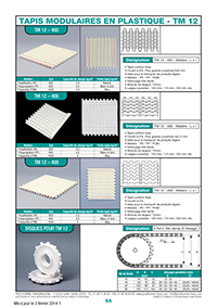 Page 55 : Tapis modulaires en plastique - TM 12