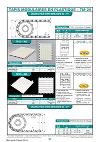 Page 57 : Tapis modulaires en plastique - TM 25