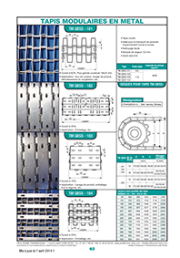 Page 62 (2014) : Tapis modulaires en métal