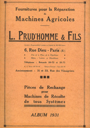 Catalogue 1931