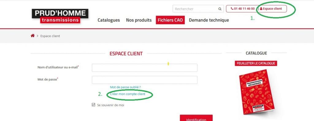 Comment télécharger un dessin CAO depuis notre site