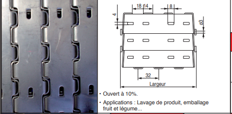 page 65 - Tapis modulaire en métal