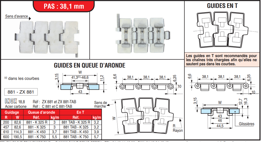 page 48 - Chaînes à palettes