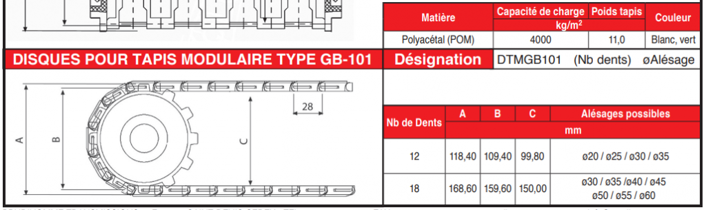 page 55 - Tapis modulaire en plastique