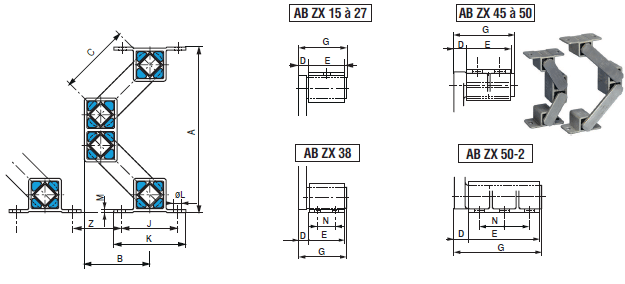 Page 464 - COMPAS ÉLASTIQUES EN INOX ABZX