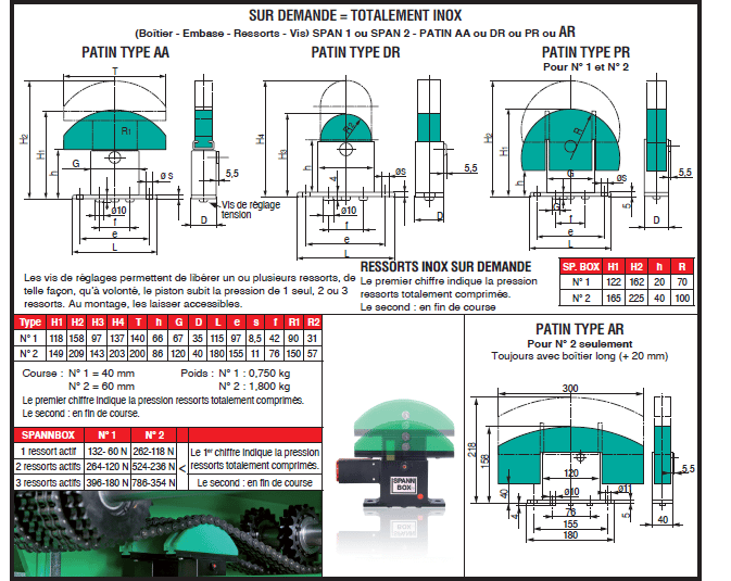 Page 493 - TENDEURS “ SPANNBOX ” N° 0 ET N° 30 & TENDEURS “ SPANNBOX ” N° 1 ET N° 2