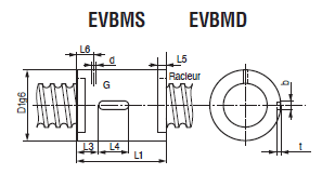 Page 232 - ÉCROUS POUR VIS MINIATURES À BILLES