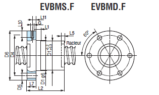 Page 232 - ÉCROUS POUR VIS MINIATURES À BILLES