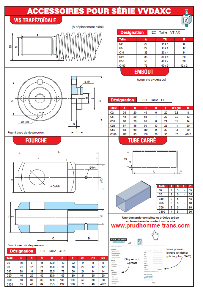 Page 271 - ACCESSOIRES POUR SÉRIE VVDAXC