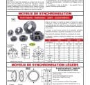 Page 591 - SYNCHRONISATION OU DÉPHASAGE, MOYEUX DE SYNCHRONISATION & MOYEUX DE SYNCHRONISATION LÉGERS
