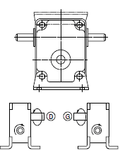 Page 604 - RÉDUCTEURS CYLINDRIQUES À PIGNONS DROITS, MINI RENVOIS D’ANGLE - BOÎTIER POLYESTER RENFORCÉ & RÉDUCTEURS À VIS SANS FIN